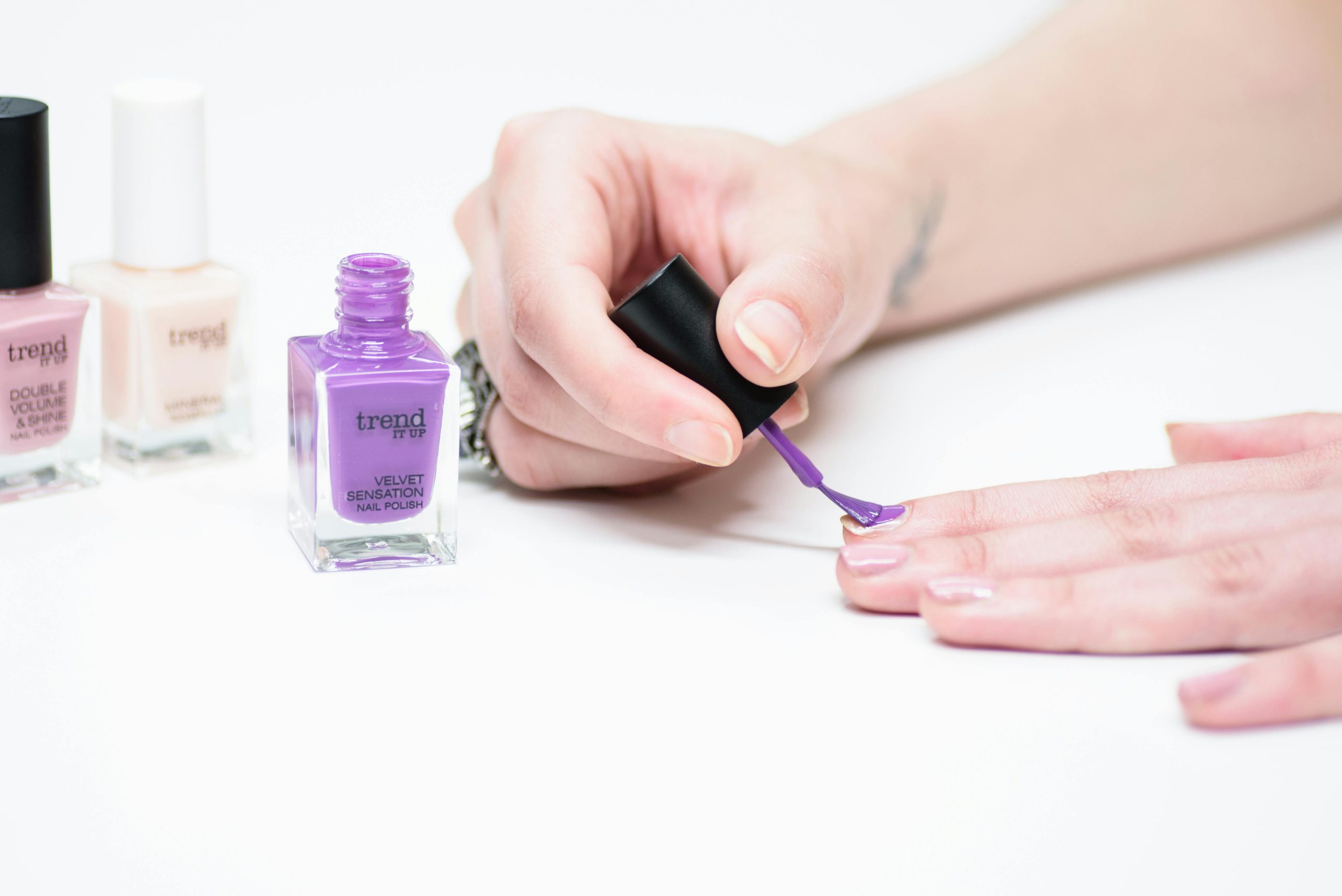 Vernis purple selon le teint