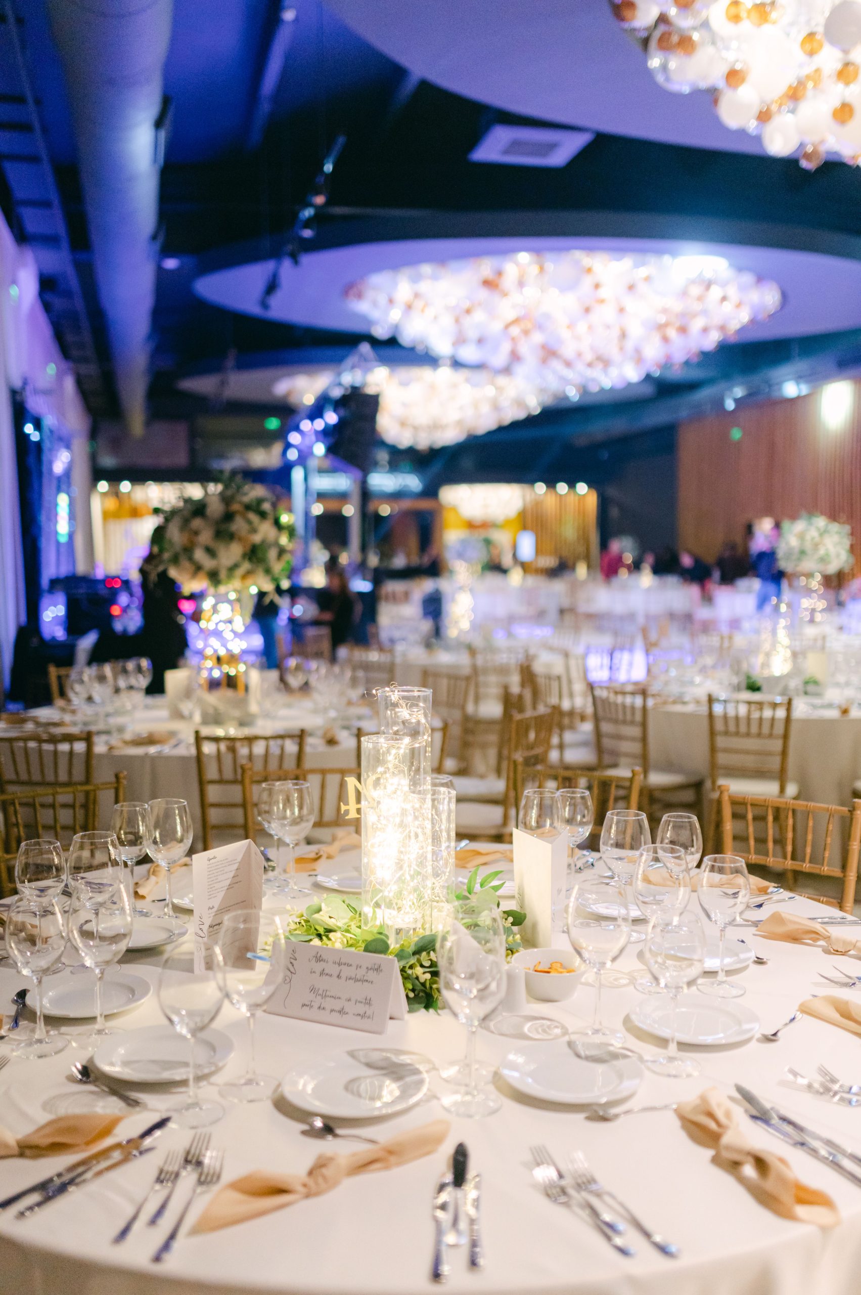 Idées de décoration pour table ronde de mariage
